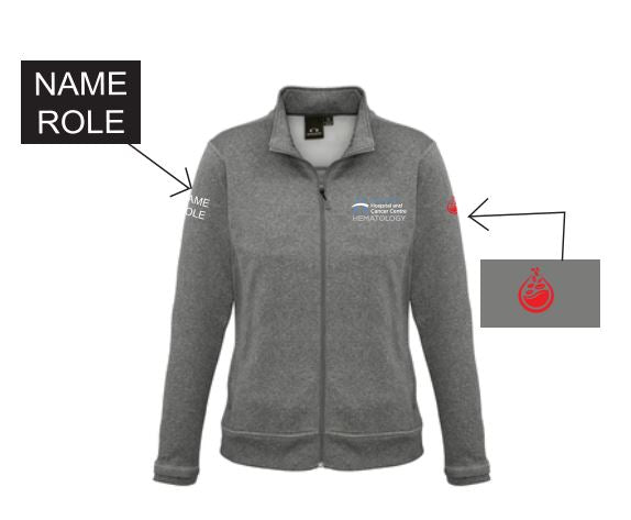 Juravinski Hematology Full Zip Sweater